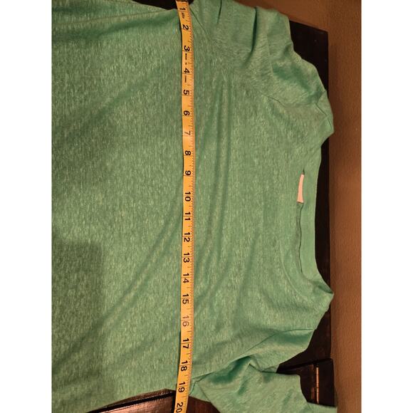 J Jill Love Linen 100% Linen Blue Green Tunic Crewneck Layered 3/4 Sleeves Small - Picture 5 of 9